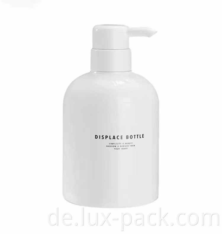 Hot Sale Custom White Plastik 500 ml Flüssigkeitssofenflasche